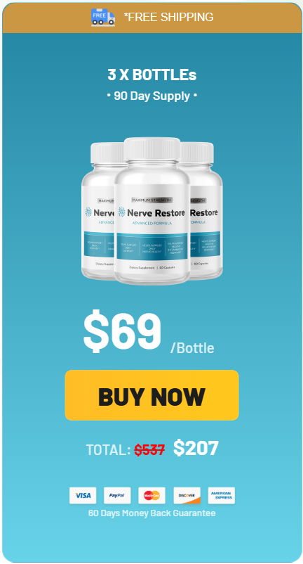 Buy Nerve Restore 3 Bottles