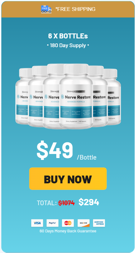 Buy Nerve Restore 6 Bottles